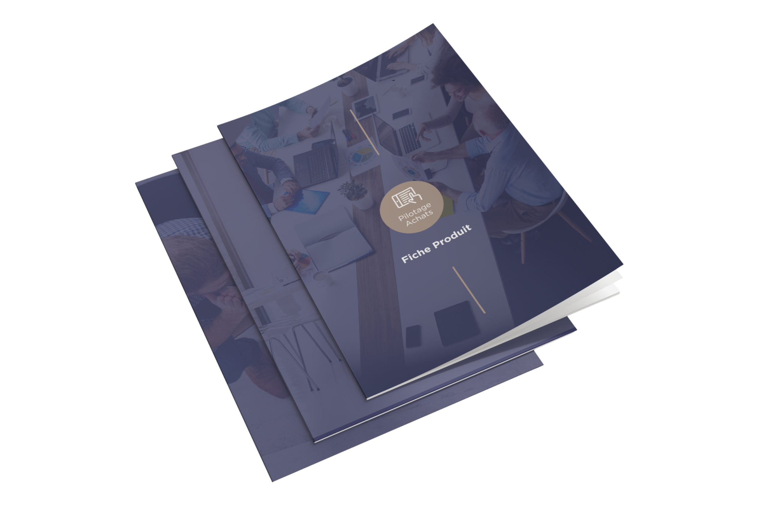 Fiche produit mockup - pilotage achats