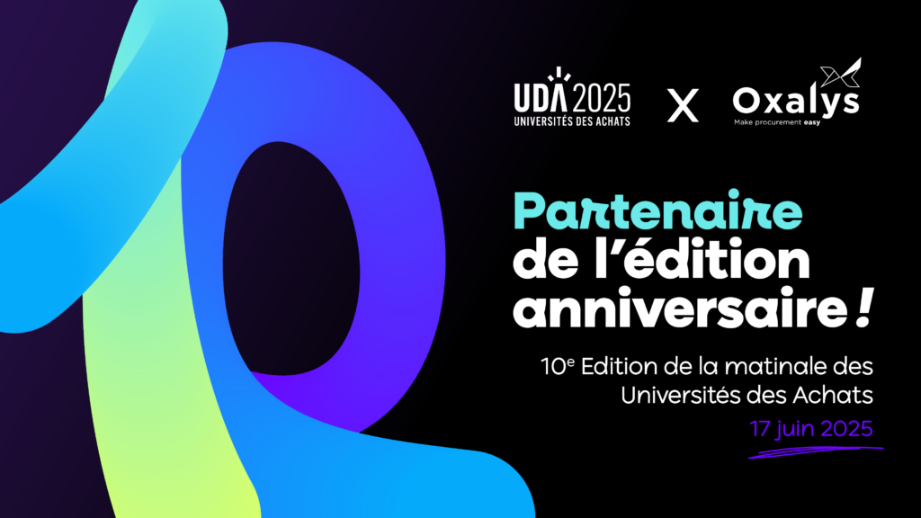 Oxalys est partenaire de la 10ème édition des Universités des Achats 2025