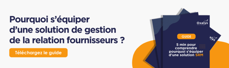 Le guide pour s'équiper d'une solution SRM - Oxalys