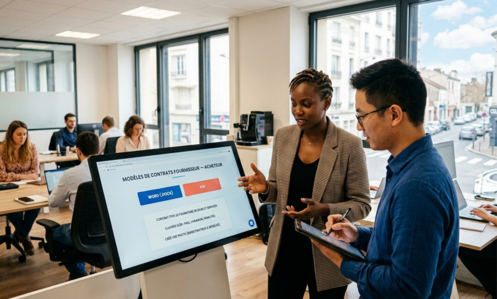 Modèle contrat entre fournisseur et acheteur word pdf