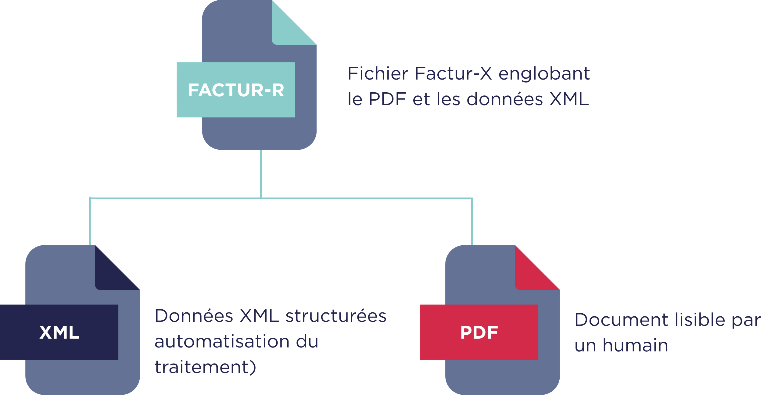 Structure technique d'une facture factur-x -Oxalys logiciel achat