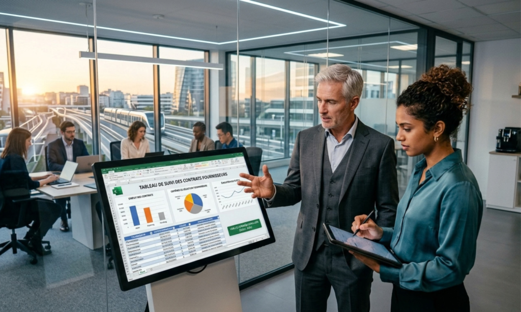 Tableau de suivi des contrats fournisseurs excel