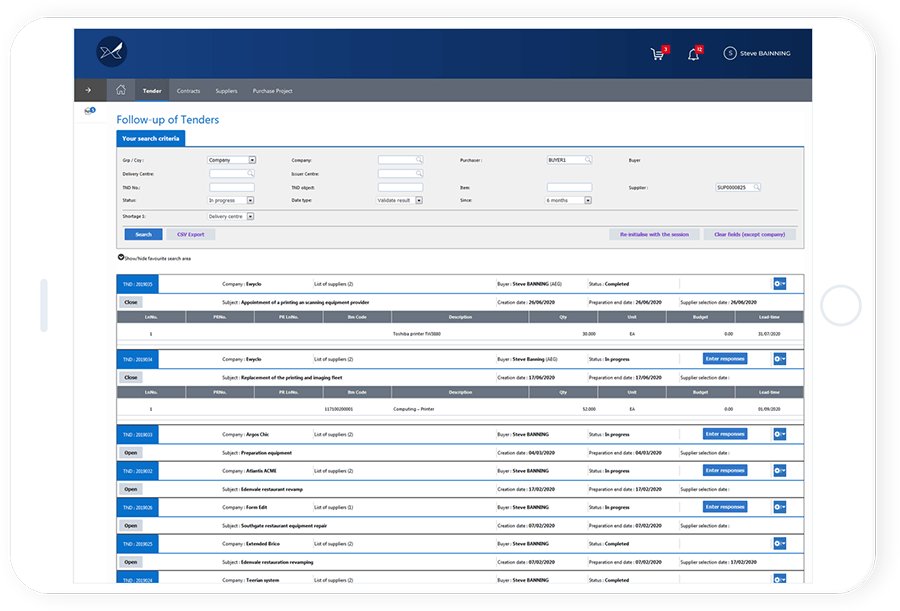 La solution de gestion d’appels d’offre et consultations Oxalys vous permet de simplifier et de dématérialiser vos procédures