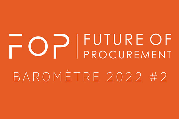 Découvrez le second baromètre FOP 2022, en partenariat avec Oxalys, Esker et Ivalua