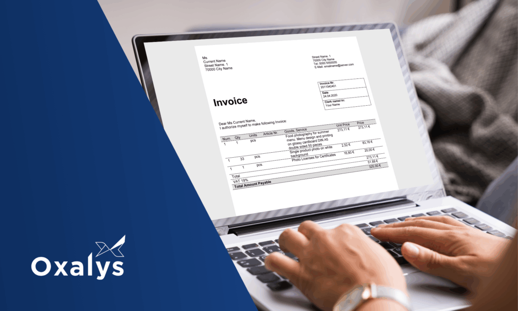 e-facture - oxalys logiciel procure to pay