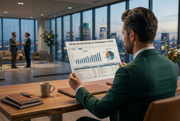 indicateur de performance achats excel