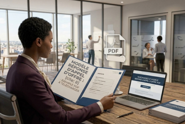modèle réponse appel d'offre_ pdf word