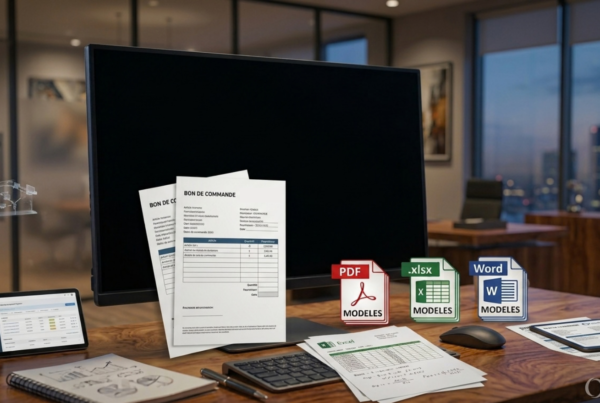 modèles de bons de commandes pdf excel word