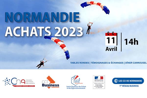 Oxalys participie à la toute première édition de Normandie Achats 2023, organisé par les CCI de Normandie en partenariat avec le CNA, l'ISAAP